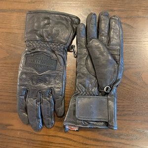 Harley Davidson Leather Black gloves
